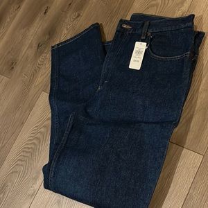 NWT dark wash, L.L. Bean jeans